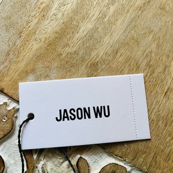 🔥🔥SOLD !!!!! Jason Wu beautiful apple green dress 💥🌺 - Picture 7 of 9